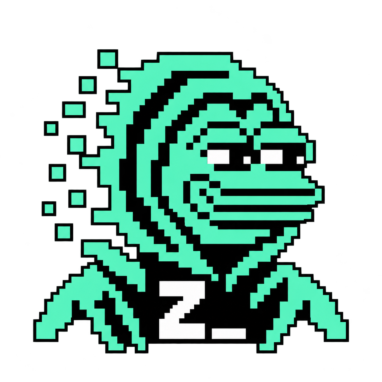 zkSNARKFROG green pixel frog